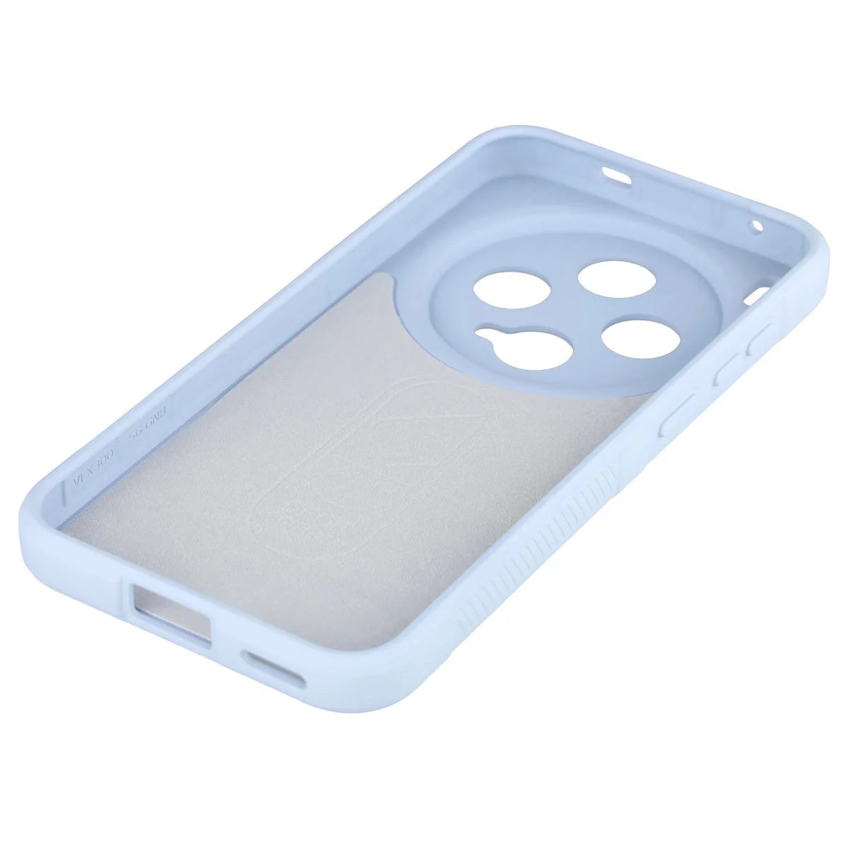 Robuste Handyhülle für Vivo X300, Bizon Case Tur, Hellblau