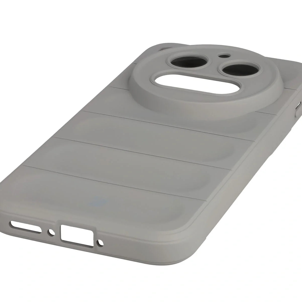 Robuste Handyhülle für Vivo X300 Pro, Bizon Case Tur, Hellgrau