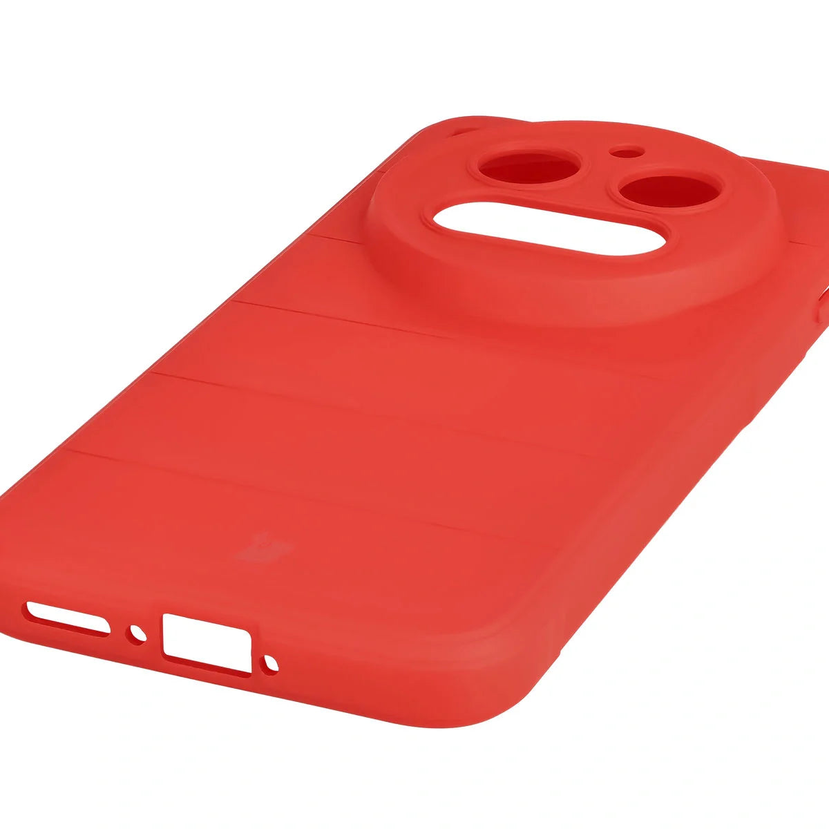 Robuste Handyhülle für Vivo X300 Pro, Bizon Case Tur, Rot