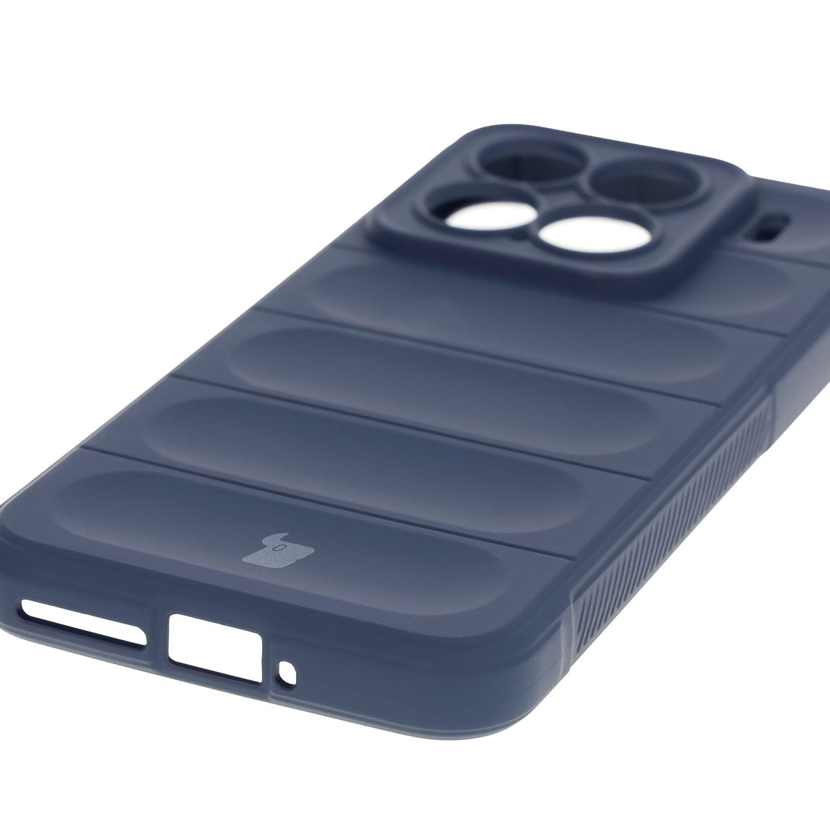 Robuste Handyhülle für Xiaomi 15, Bizon Case Tur, Dunkelblau