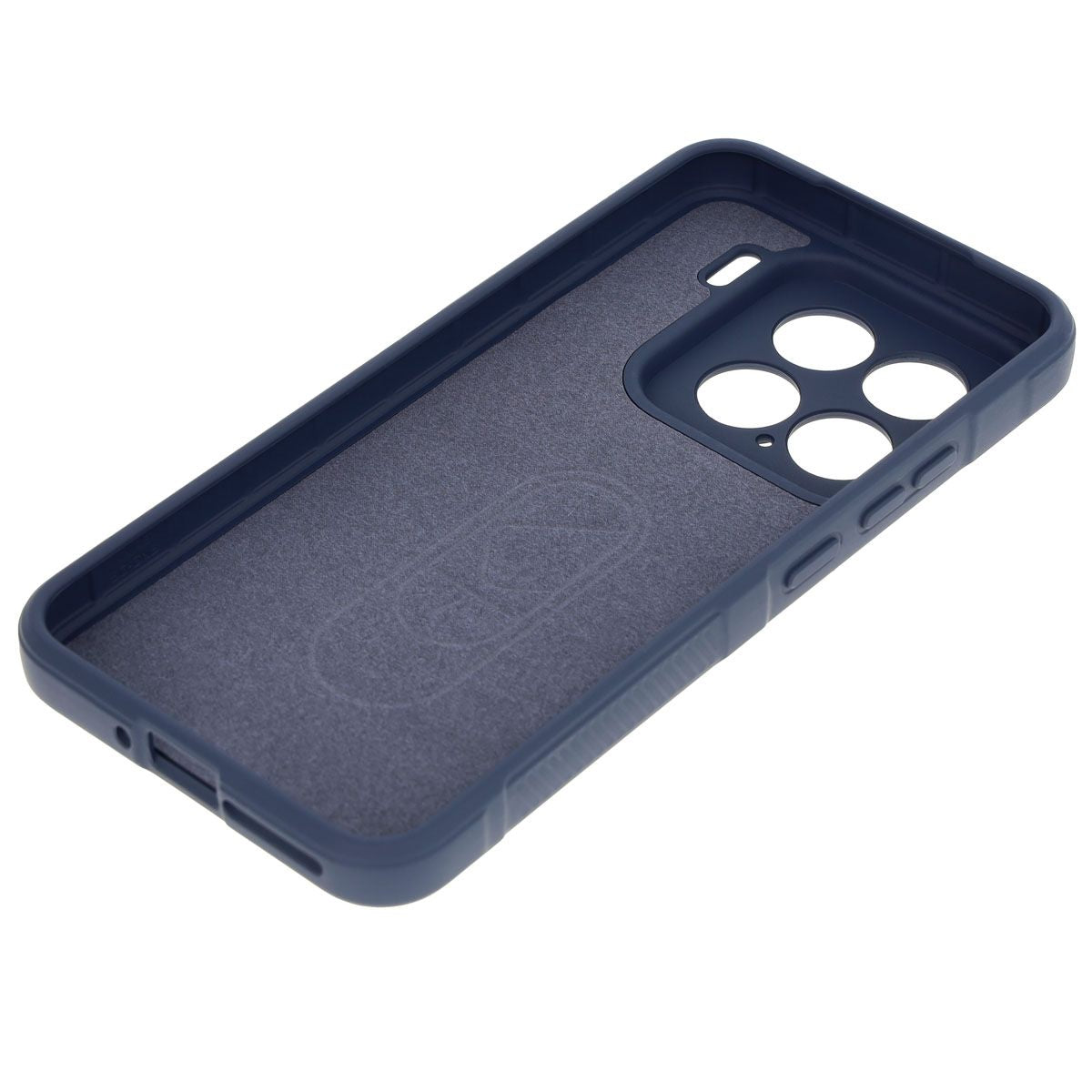 Robuste Handyhülle für Xiaomi 15, Bizon Case Tur, Dunkelblau