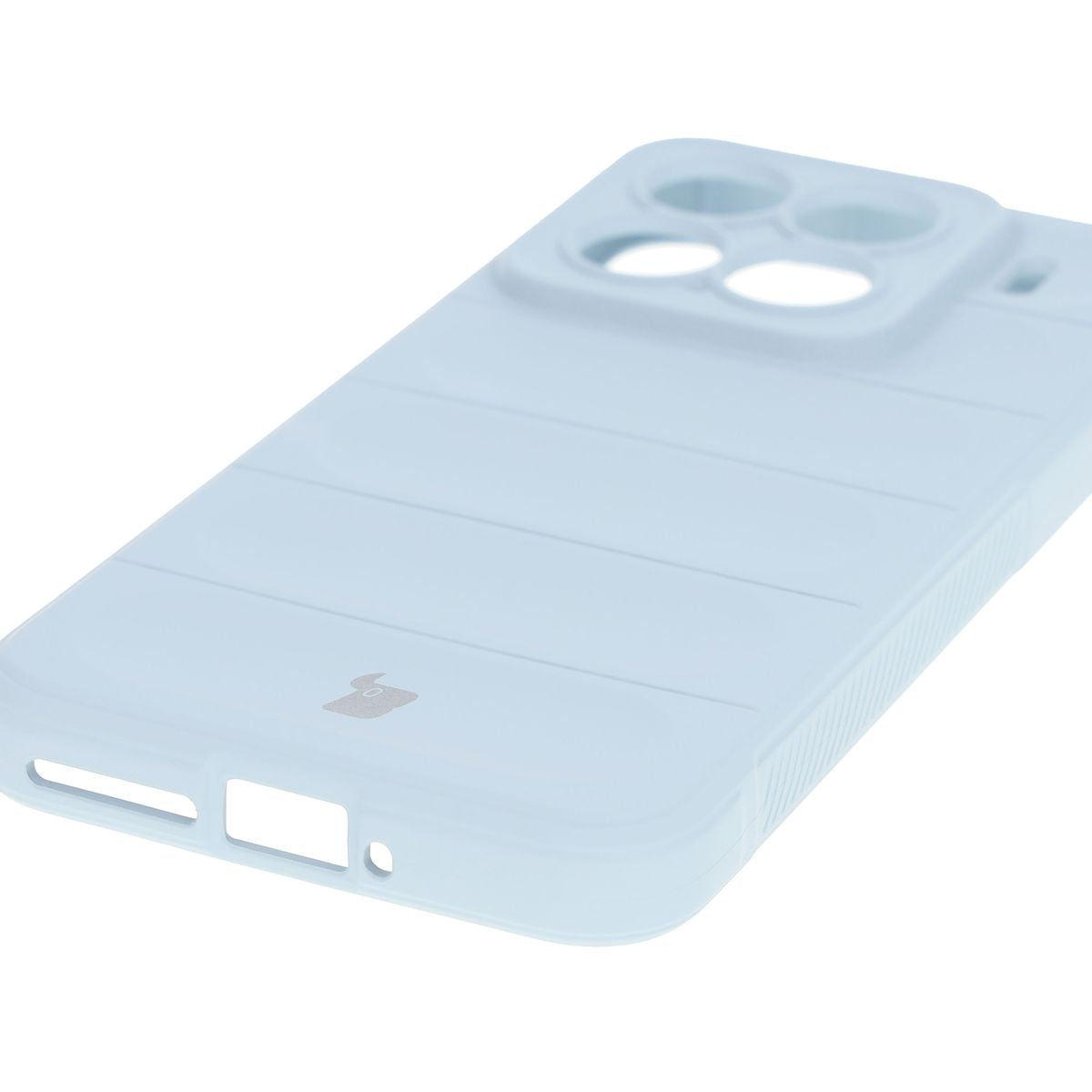 Robuste Handyhülle für Xiaomi 15, Bizon Case Tur, Hellblau