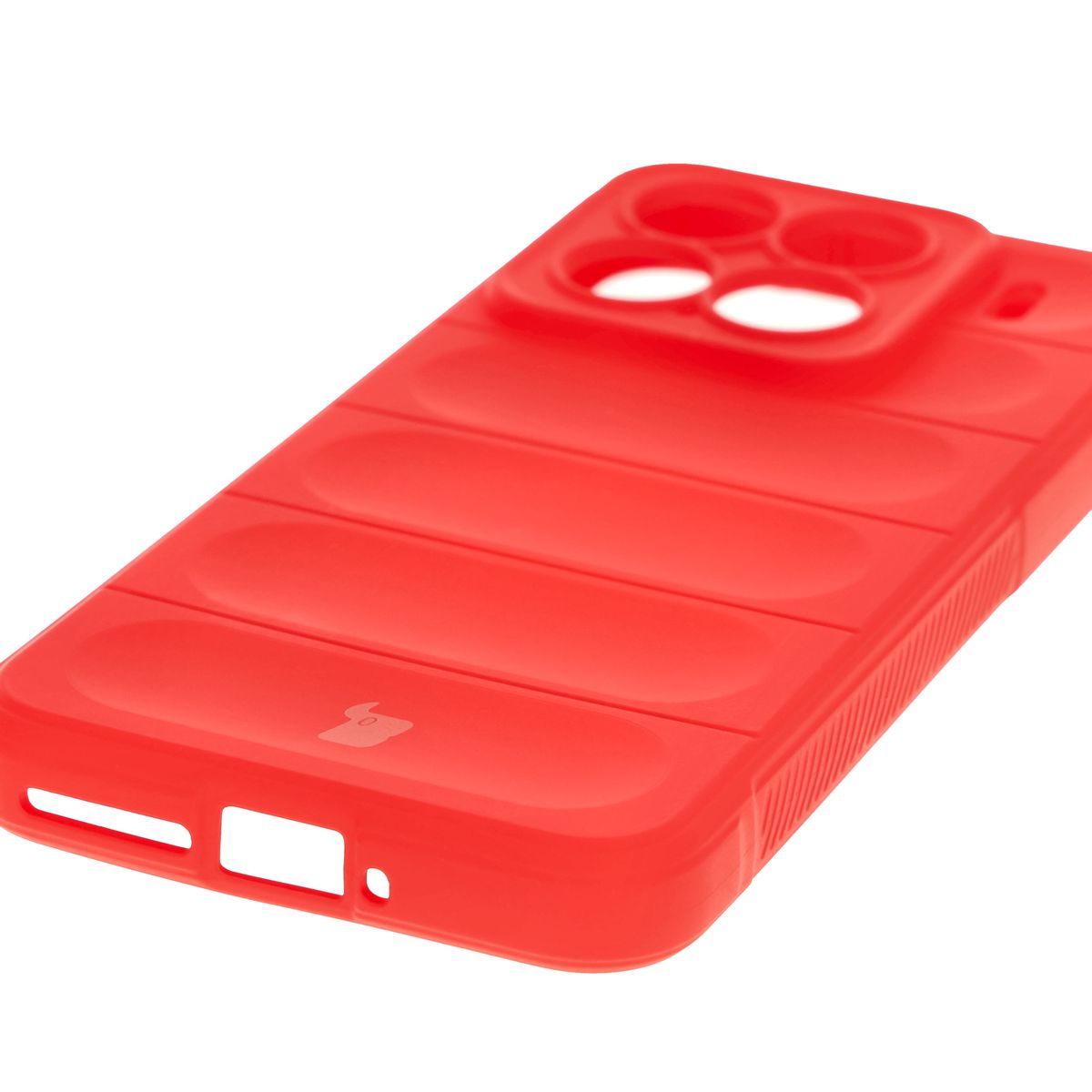 Robuste Handyhülle für Xiaomi 15, Bizon Case Tur, Rot