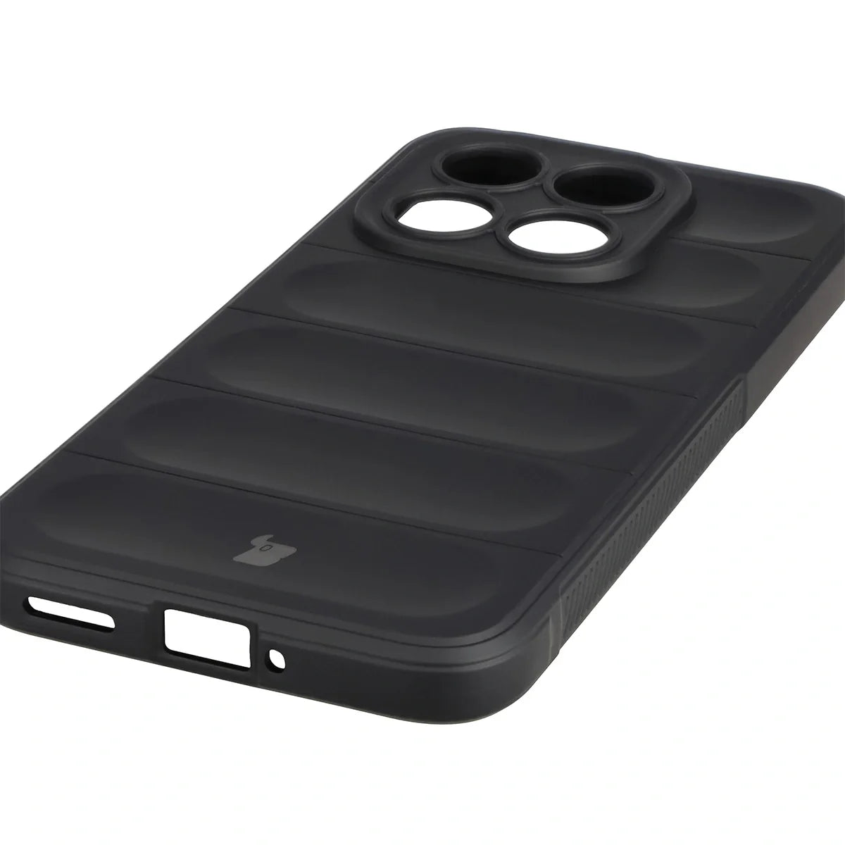 Robuste Handyhülle für Xiaomi 15T, Bizon Case Tur, Schwarz