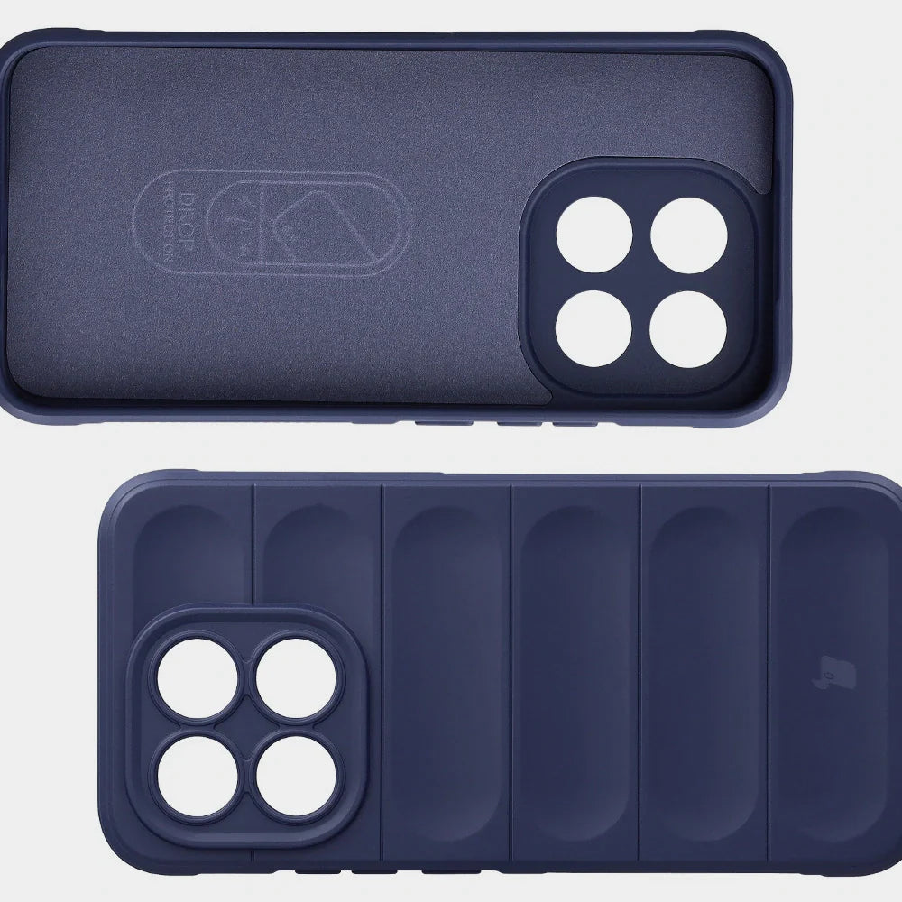 Robuste Handyhülle für Xiaomi 15T, Bizon Case Tur, Dunkelblau