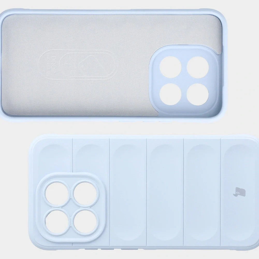 Robuste Handyhülle für Xiaomi 15T, Bizon Case Tur, Hellblau