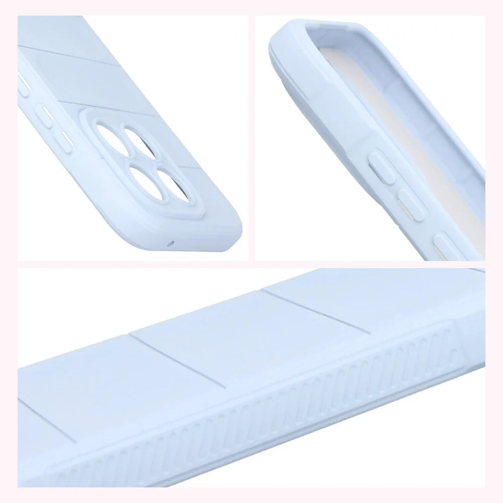 Robuste Handyhülle für Xiaomi 15T, Bizon Case Tur, Hellblau