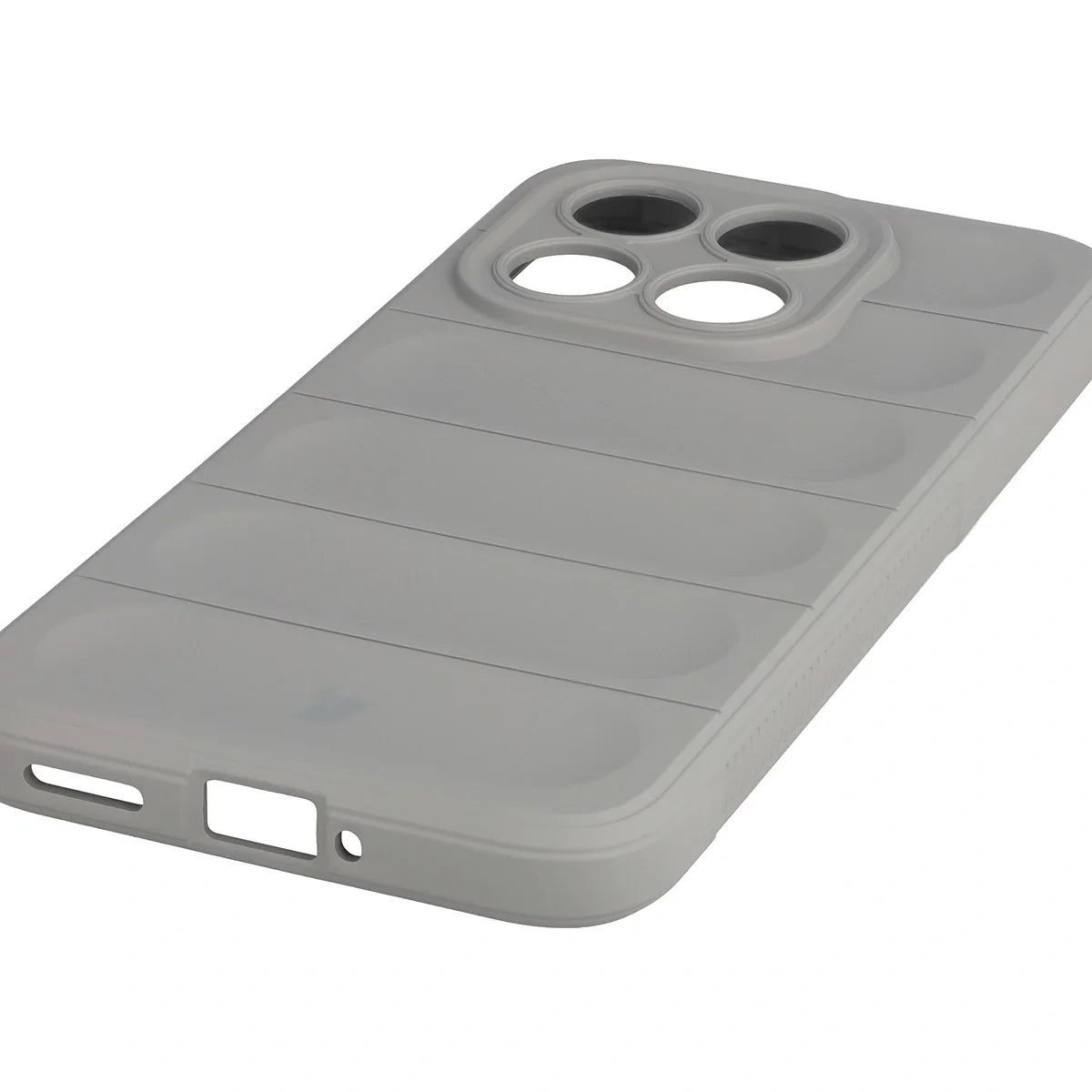 Robuste Handyhülle für Xiaomi 15T, Bizon Case Tur, Hellgrau