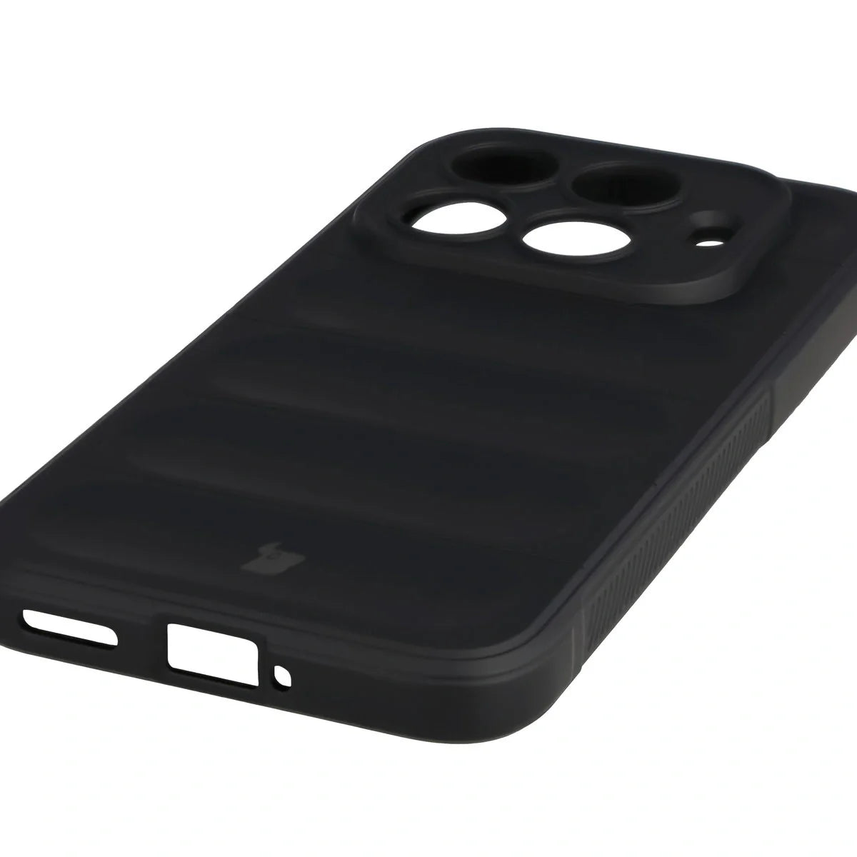 Robuste Handyhülle für Xiaomi 15T Pro, Bizon Case Tur, Schwarz