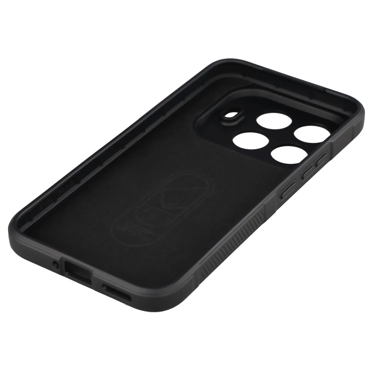 Robuste Handyhülle für Xiaomi 15T Pro, Bizon Case Tur, Schwarz