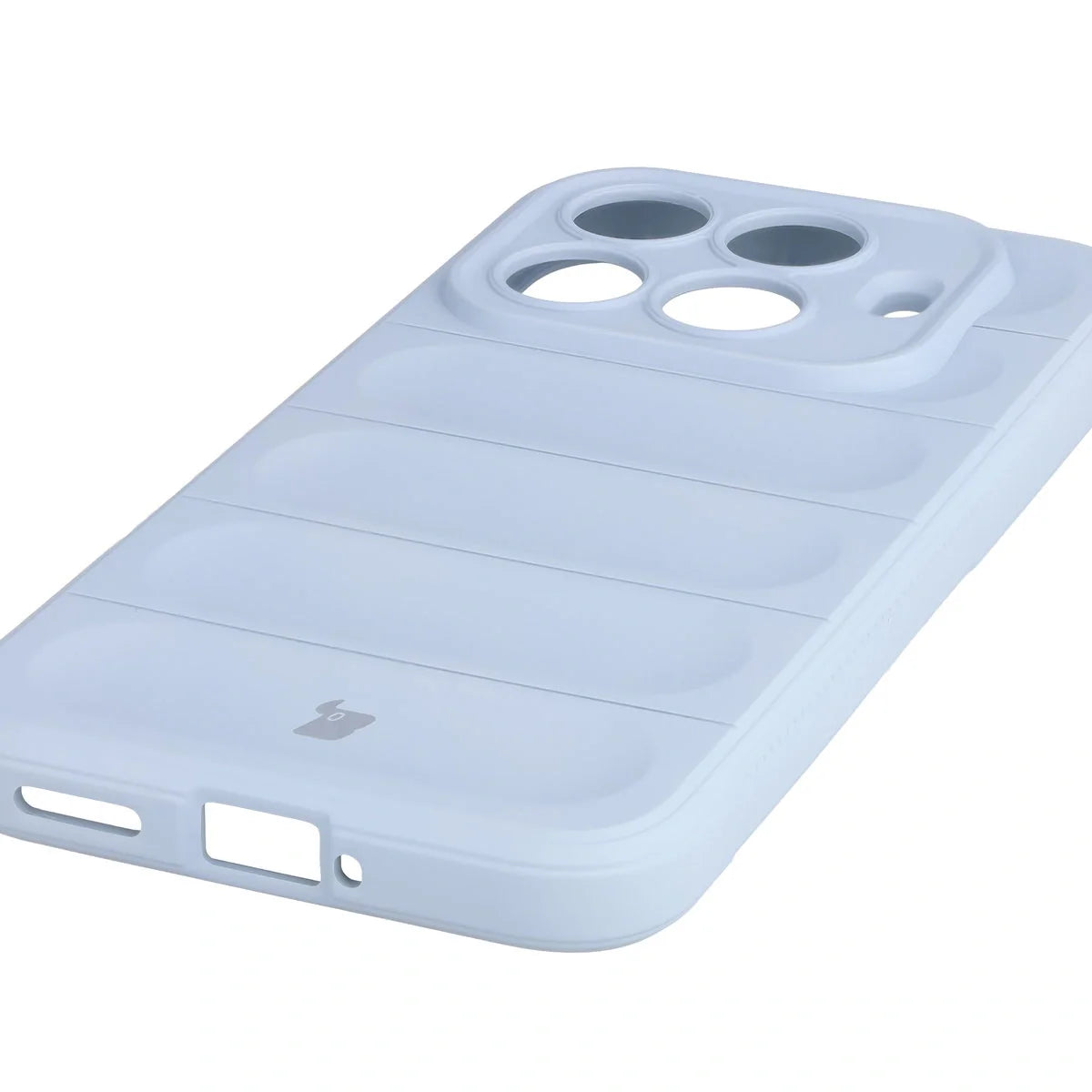 Robuste Handyhülle für Xiaomi 15T Pro, Bizon Case Tur, Hellblau