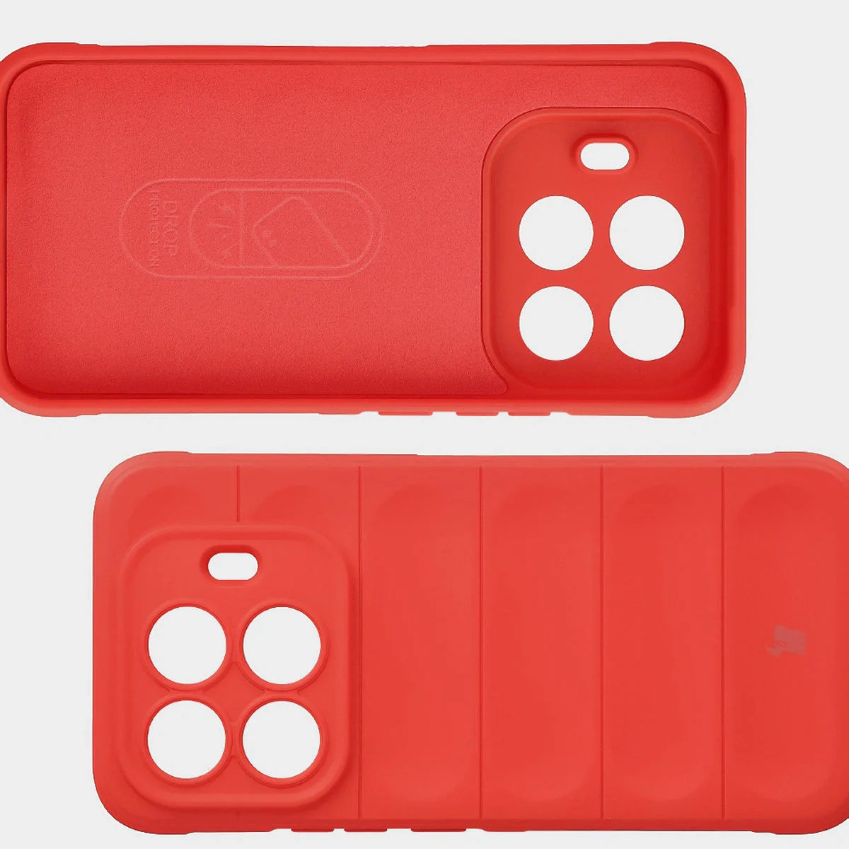 Robuste Handyhülle für Xiaomi 15T Pro, Bizon Case Tur, Rot