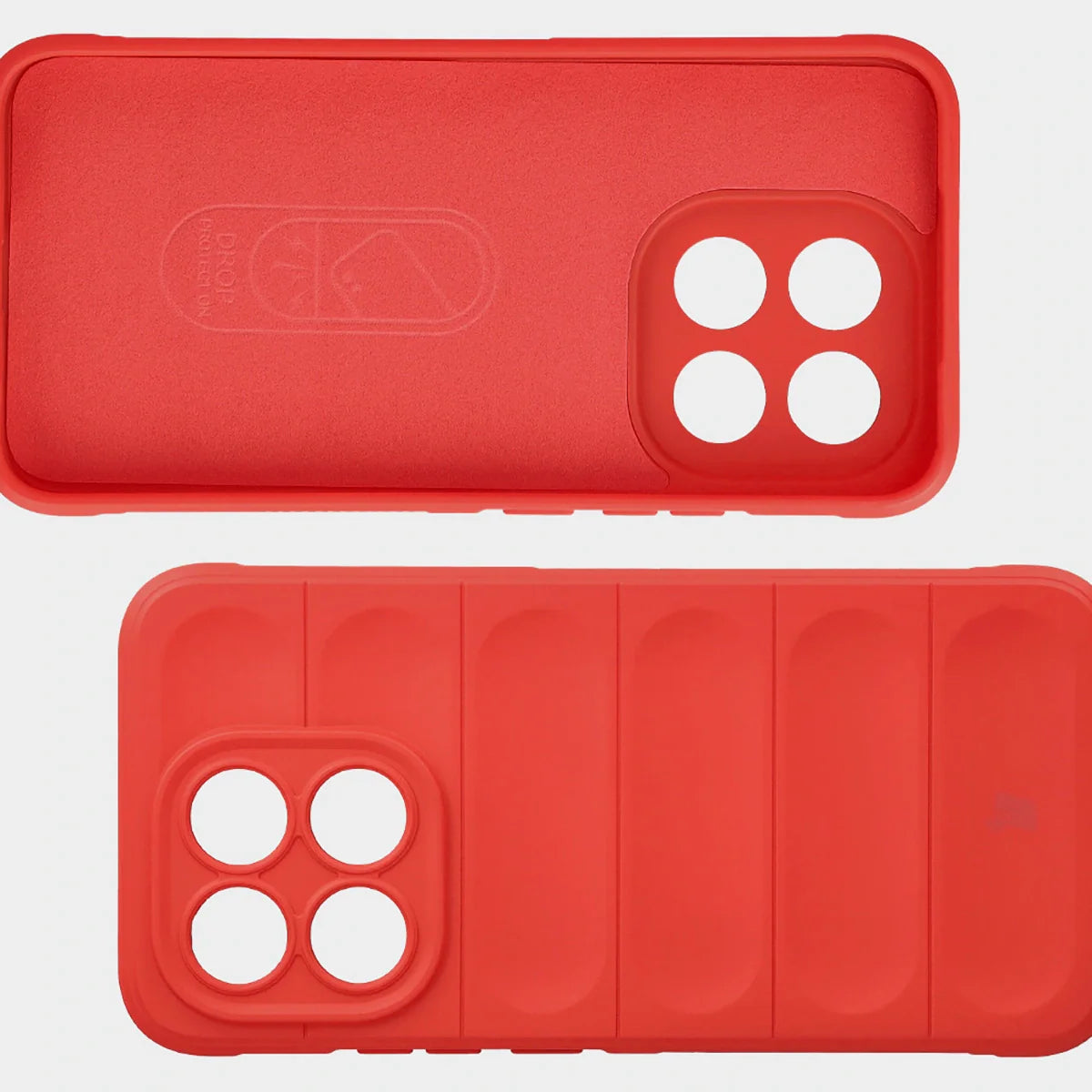 Robuste Handyhülle für Xiaomi 15T, Bizon Case Tur, Rot