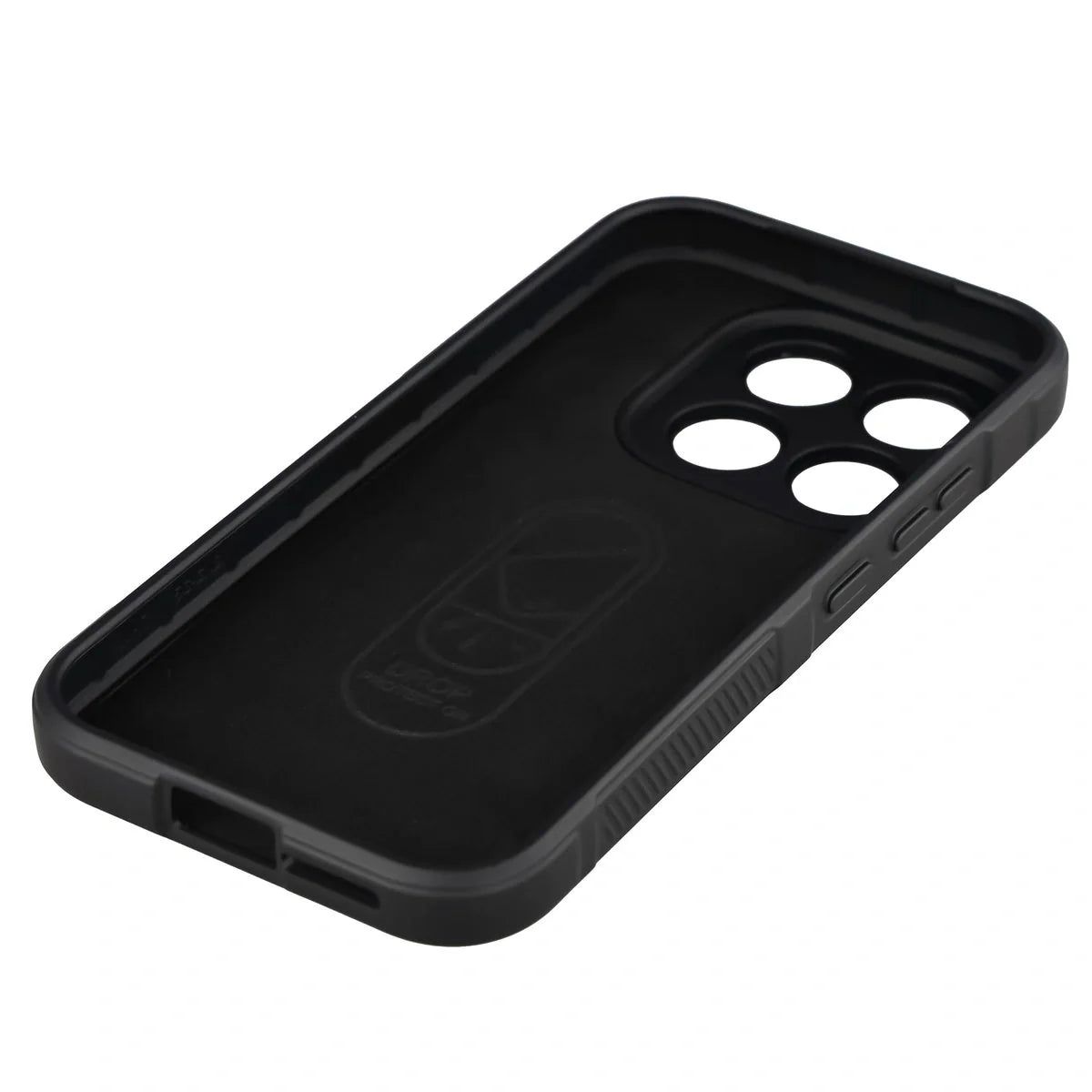Robuste Handyhülle für Xiaomi 17, Bizon Case Tur, Schwarz