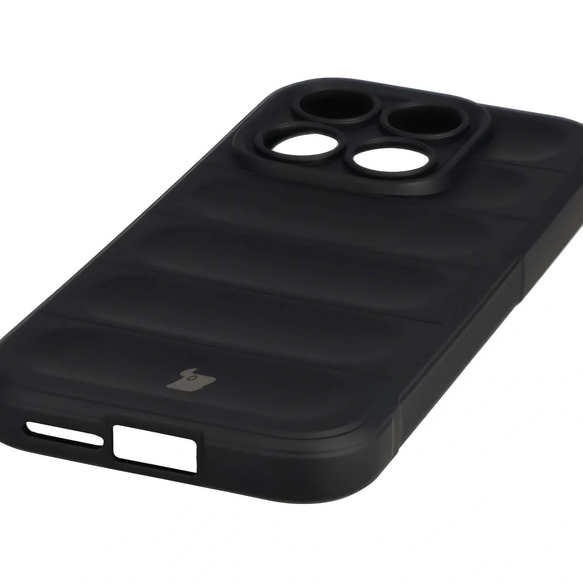 Robuste Handyhülle für Xiaomi 17, Bizon Case Tur, Schwarz