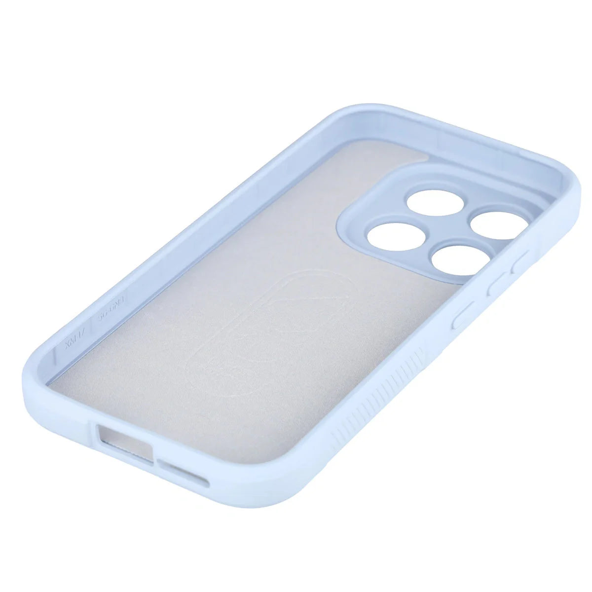Robuste Handyhülle für Xiaomi 17, Bizon Case Tur, Hellblau
