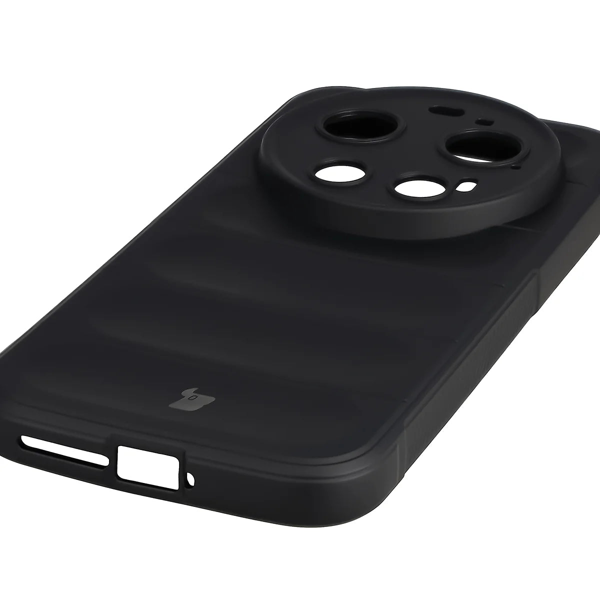 Robuste Handyhülle für Xiaomi 17 Ultra, Bizon Case Tur, Schwarz
