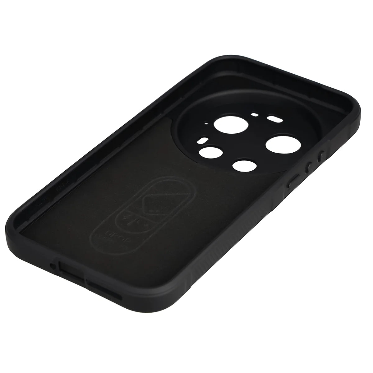Robuste Handyhülle für Xiaomi 17 Ultra, Bizon Case Tur, Schwarz