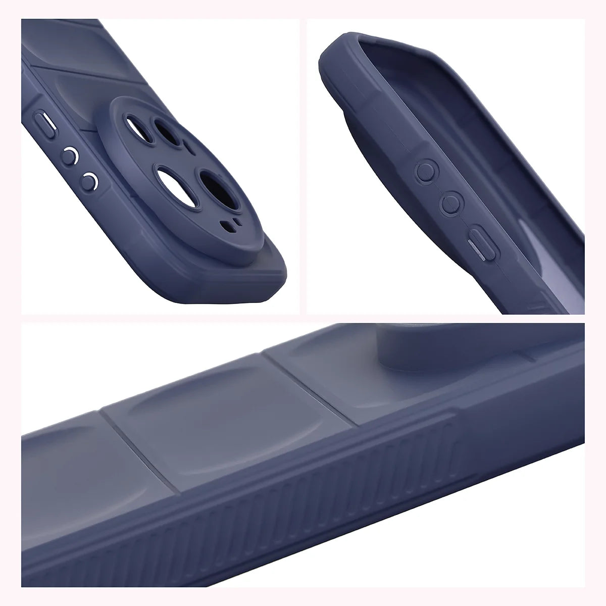 Robuste Handyhülle für Xiaomi 17 Ultra, Bizon Case Tur, Dunkelblau