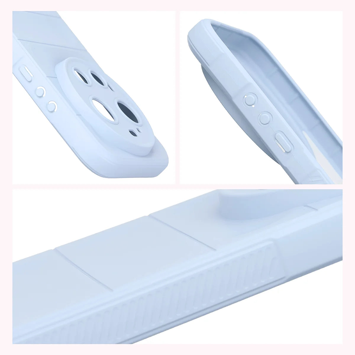 Robuste Handyhülle für Xiaomi 17 Ultra, Bizon Case Tur, Hellblau