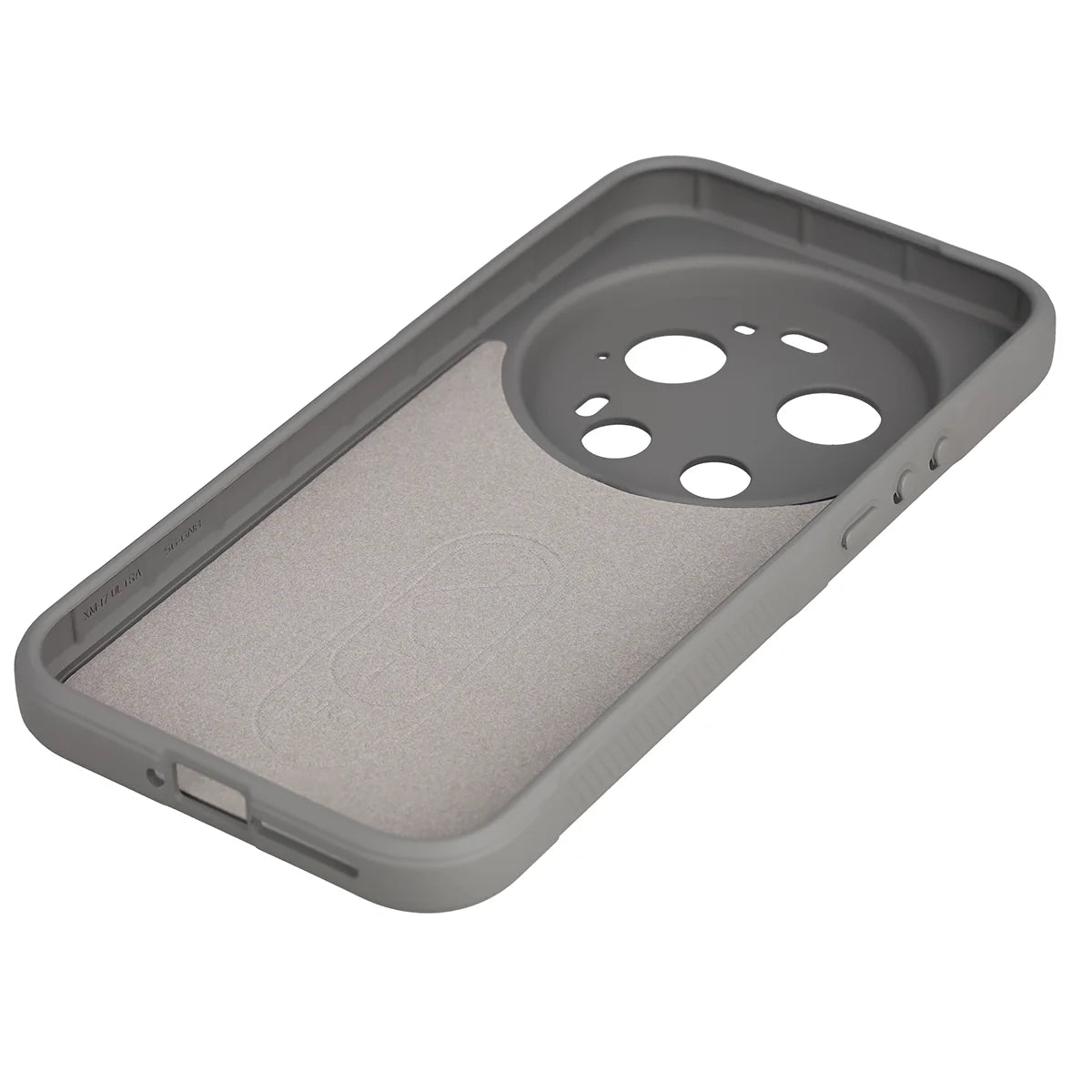 Robuste Handyhülle für Xiaomi 17 Ultra, Bizon Case Tur, Hellgrau