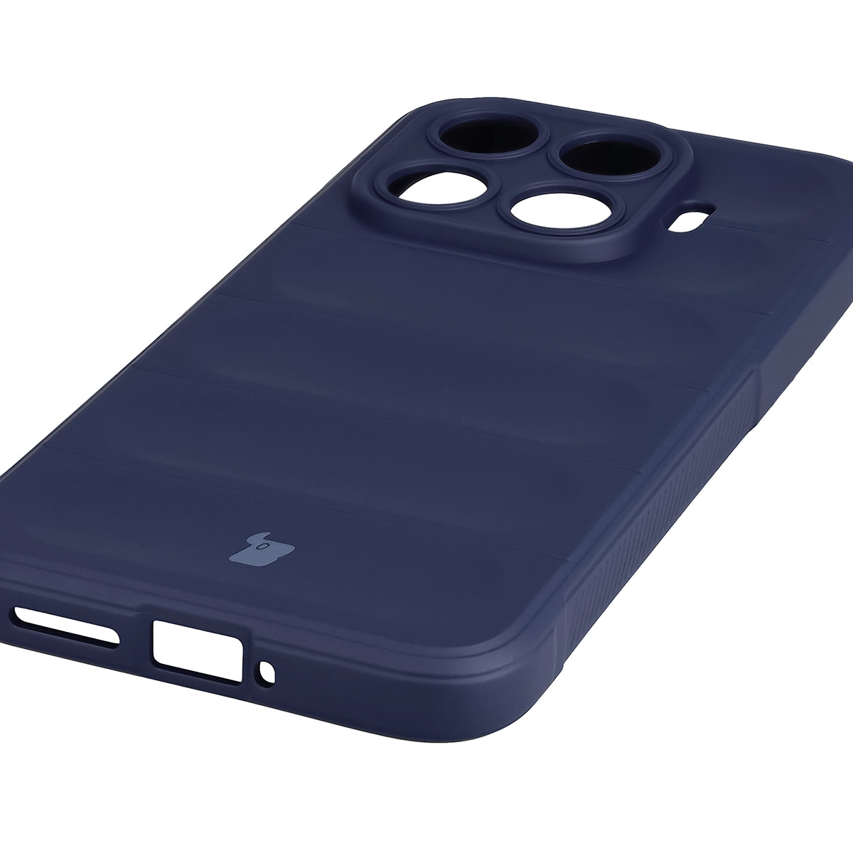 Pancerne etui Bizon Case Tur do Xiaomi 17T Pro, granatowe