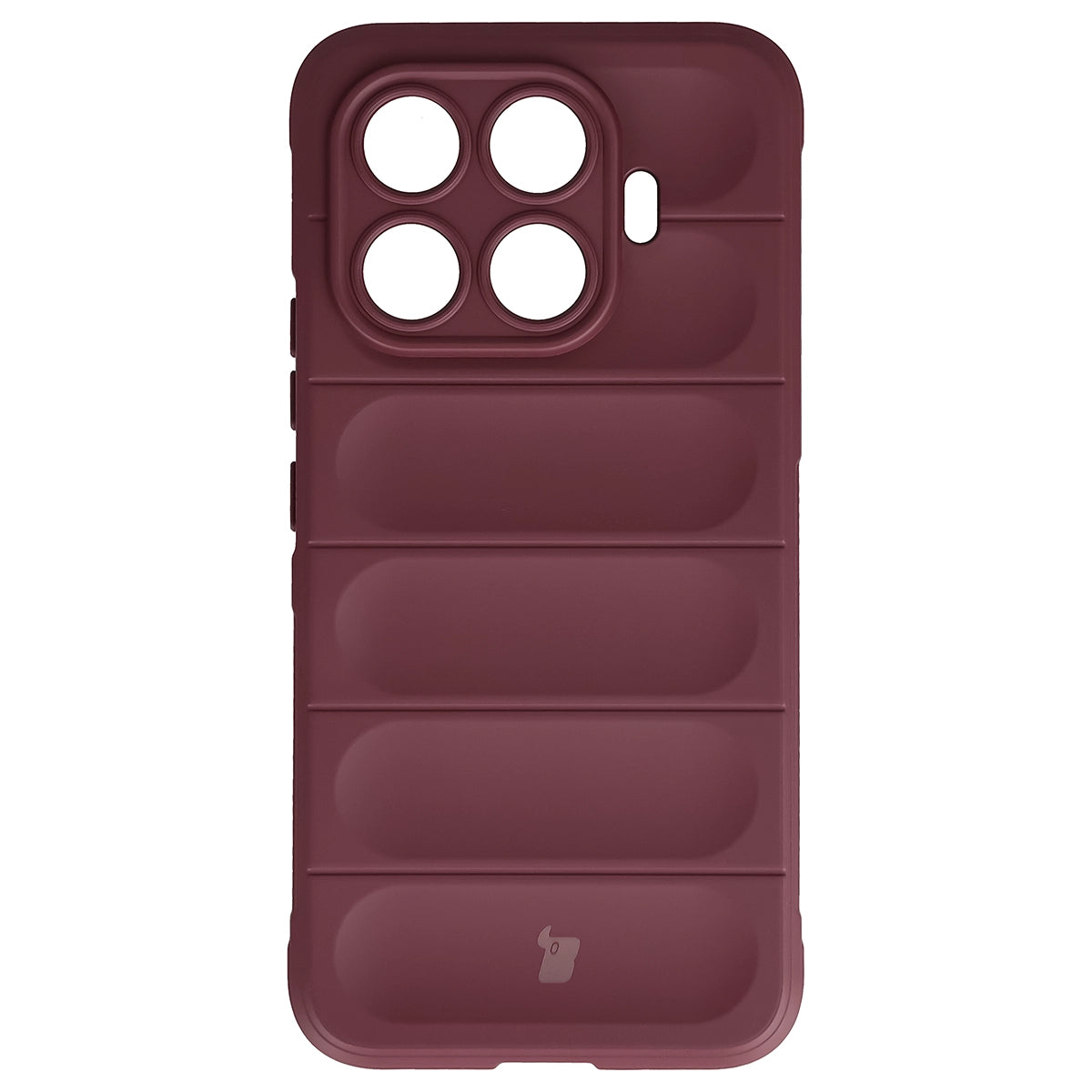 Pancerne etui Bizon Case Tur do Xiaomi 17T Pro, burgundowe