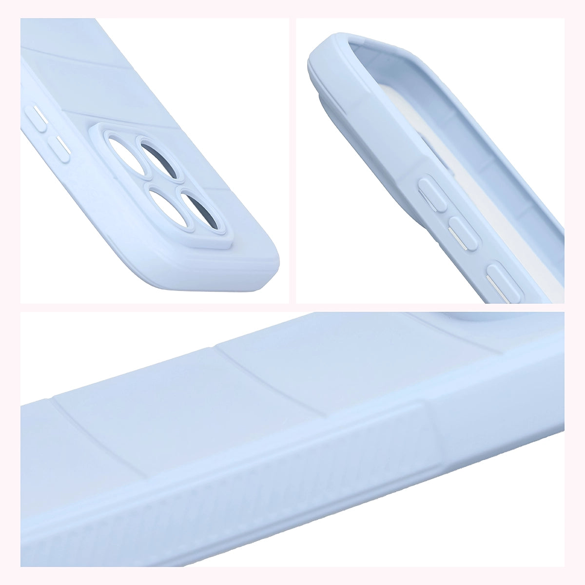 Pancerne etui Bizon Case Tur do Xiaomi 17T Pro, jasnoniebieskie