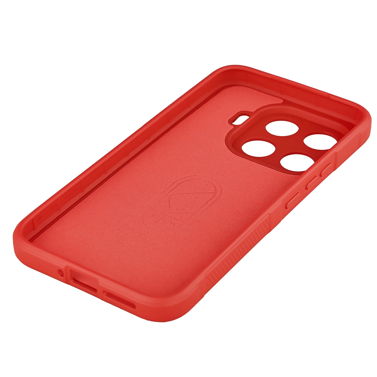 Robuste Handyhülle für Xiaomi 17T Pro, Bizon Case Tur, Rot