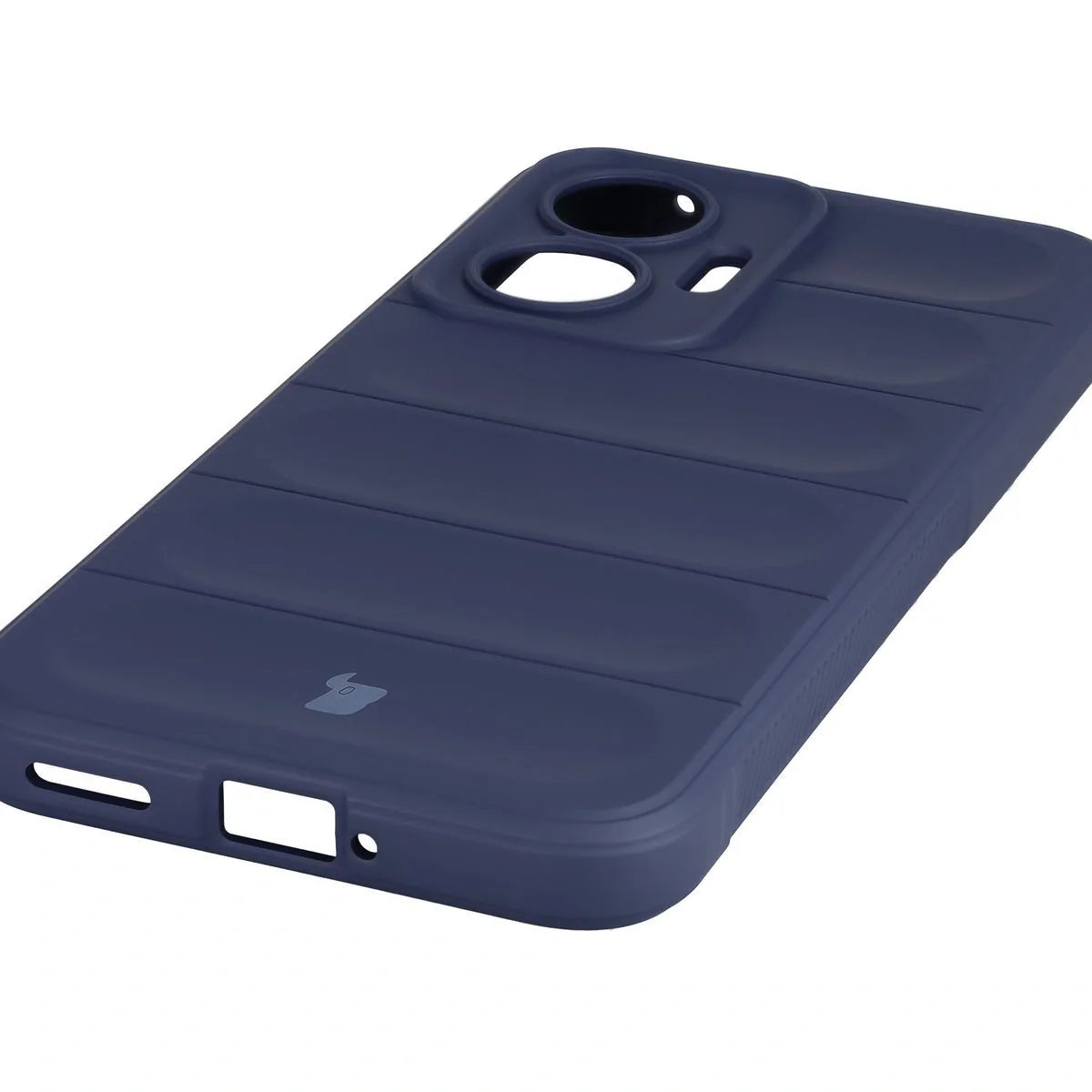 Robuste Handyhülle für Xiaomi POCO F7, Bizon Case Tur, Dunkelblau