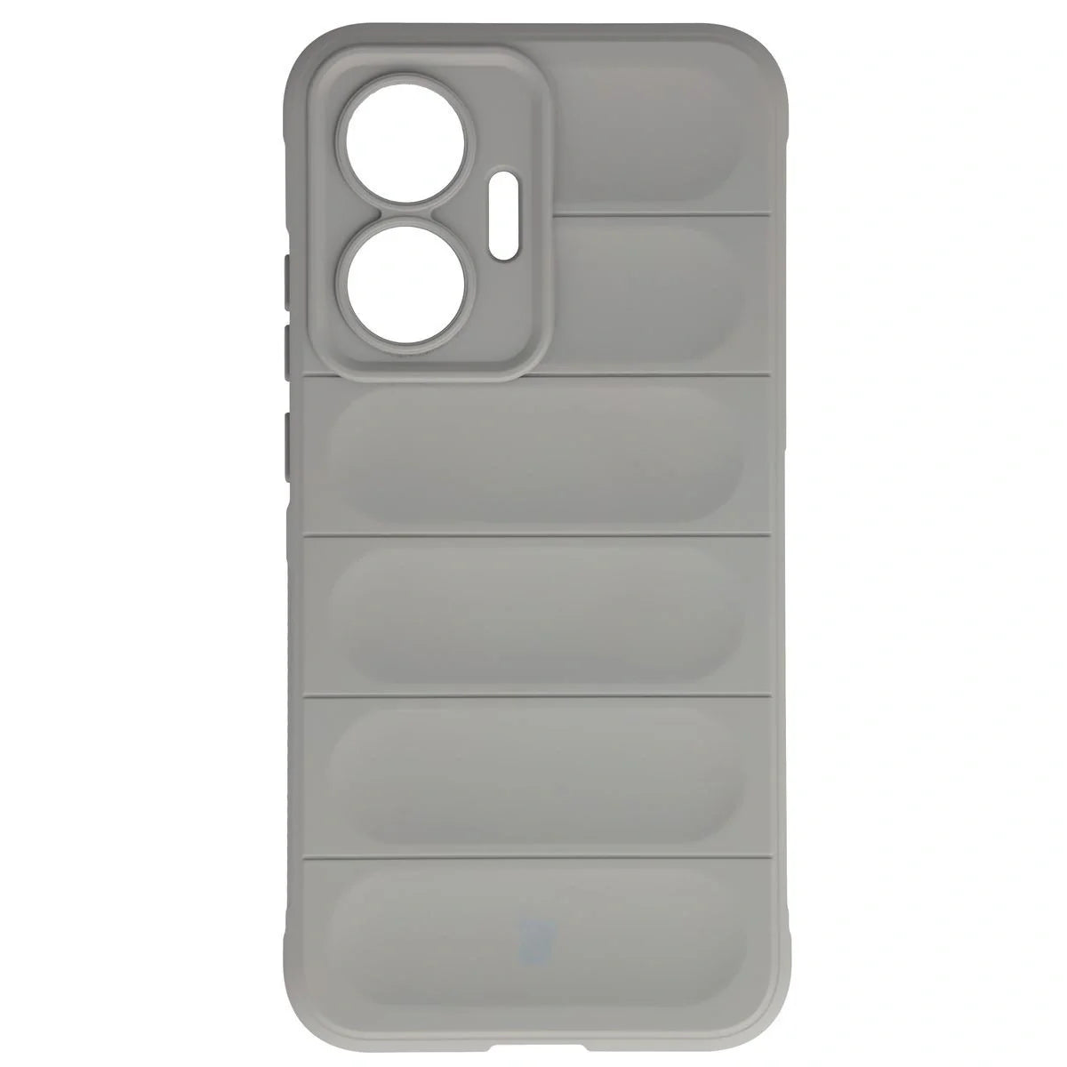Robuste Handyhülle für Xiaomi POCO F7, Bizon Case Tur, Hellgrau