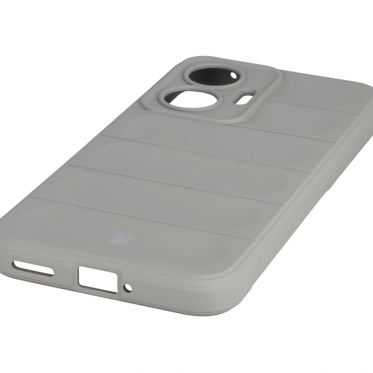 Robuste Handyhülle für Xiaomi POCO F7, Bizon Case Tur, Hellgrau
