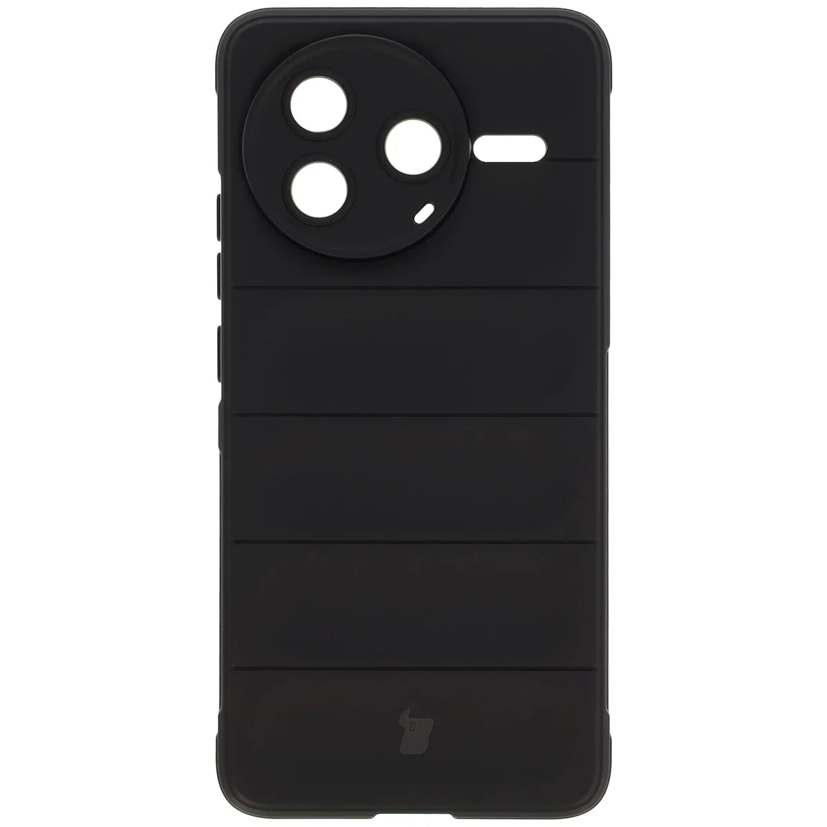Robuste Handyhülle für Xiaomi Poco F7 Pro, Bizon Case Tur, Schwarz