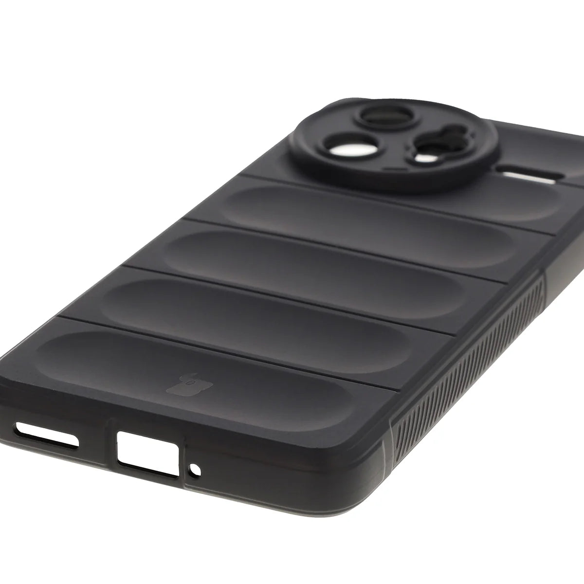Robuste Handyhülle für Xiaomi Poco F7 Ultra, Bizon Case Tur, Schwarz