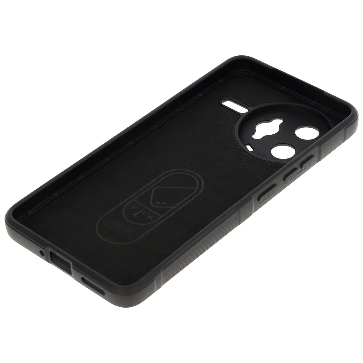 Robuste Handyhülle für Xiaomi Poco F7 Ultra, Bizon Case Tur, Schwarz