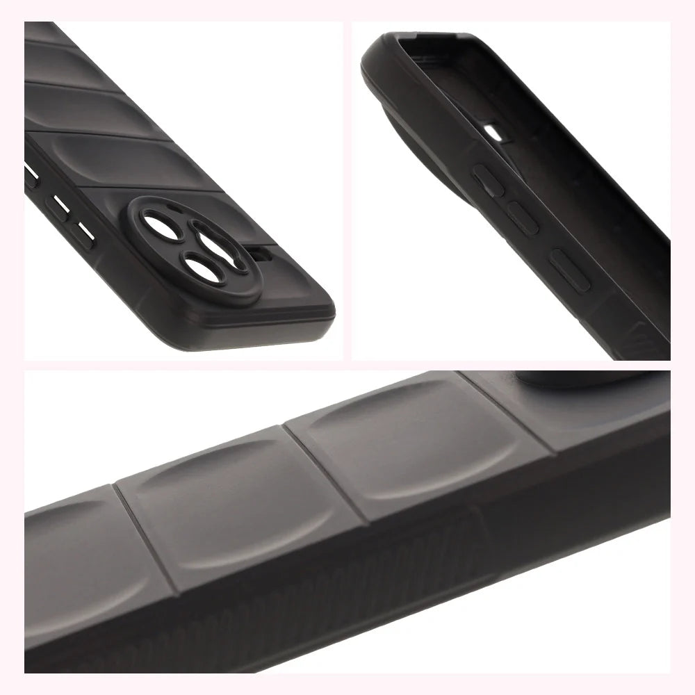 Robuste Handyhülle für Xiaomi Poco F7 Ultra, Bizon Case Tur, Schwarz
