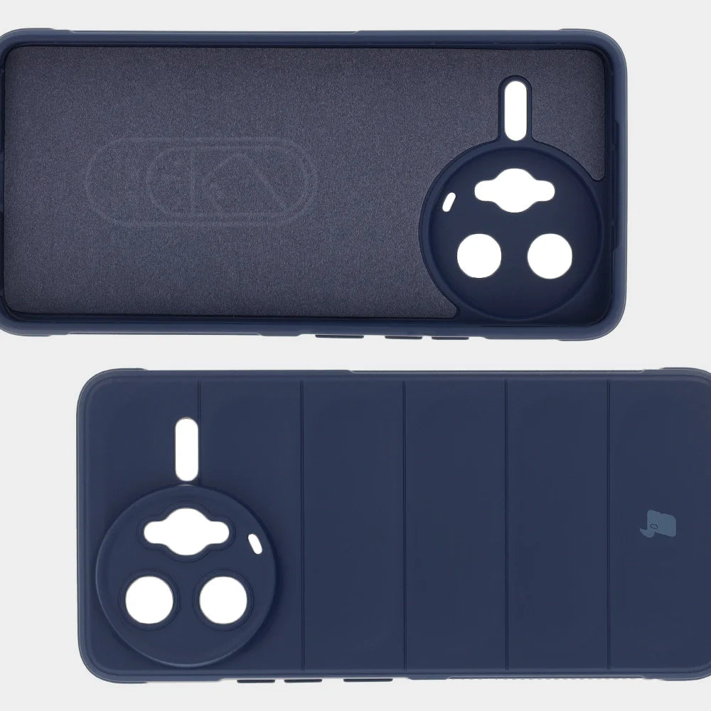 Robuste Handyhülle für Xiaomi Poco F7 Ultra, Bizon Case Tur, Dunkelblau