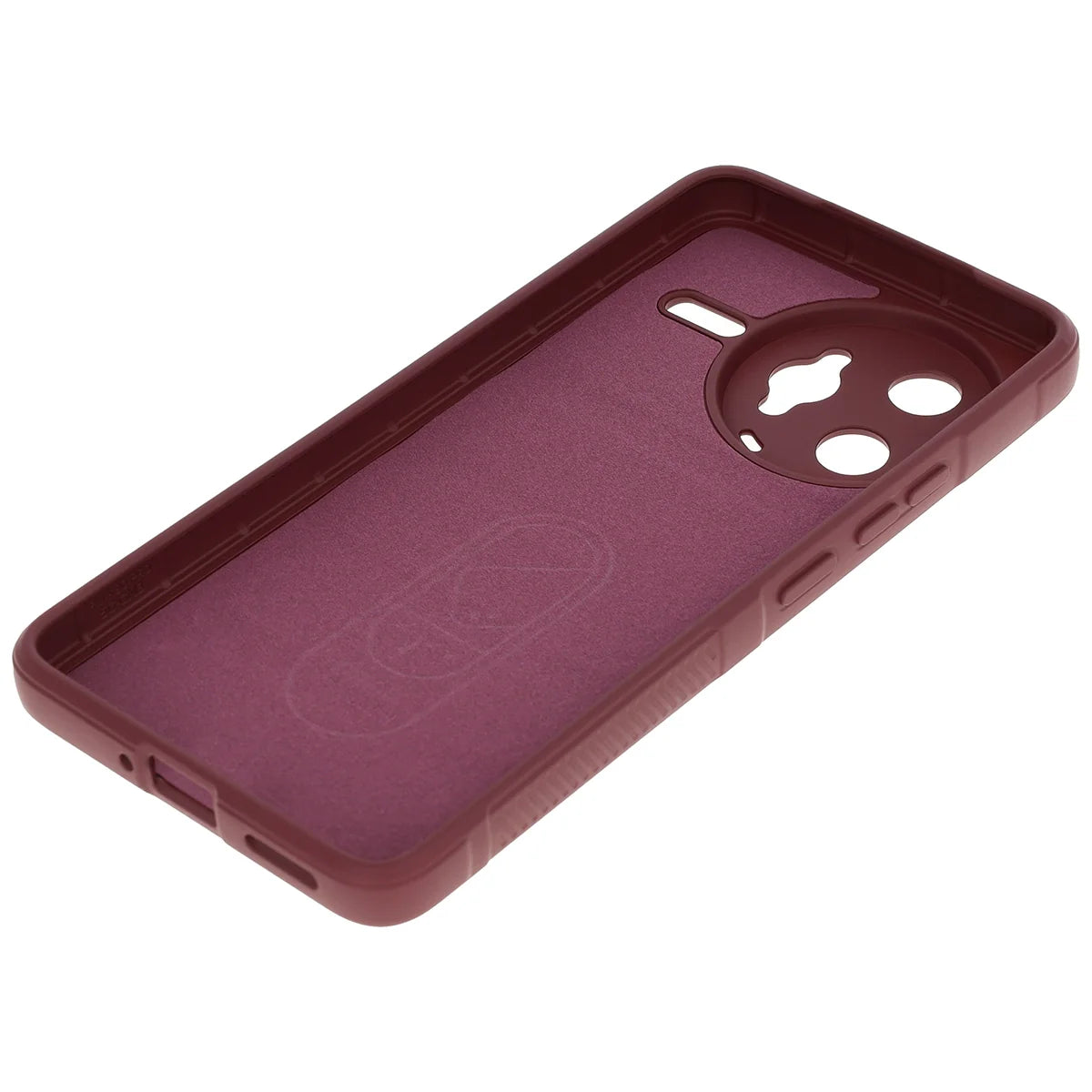 Robuste Handyhülle für Xiaomi Poco F7 Ultra, Bizon Case Tur, Burgunderrot