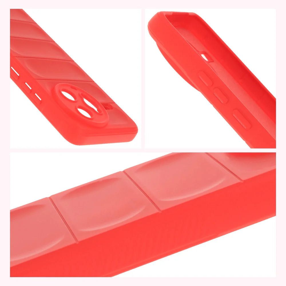 Robuste Handyhülle für Xiaomi Poco F7 Ultra, Bizon Case Tur, Rot