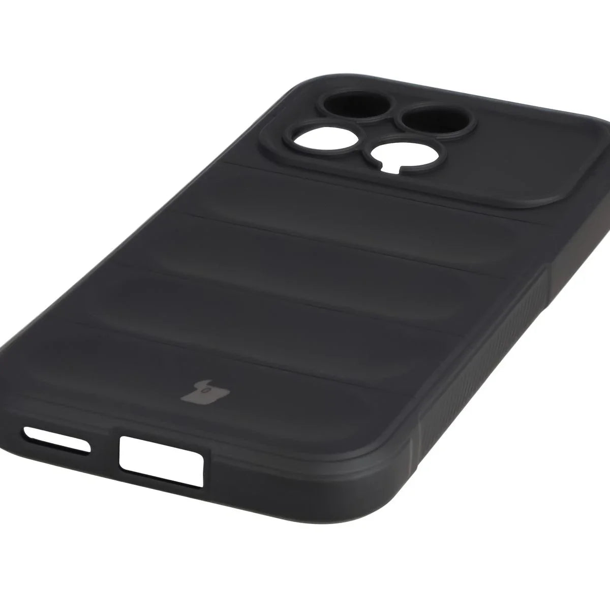 Robuste Handyhülle für Xiaomi POCO F8 Pro, Bizon Case Tur, Schwarz