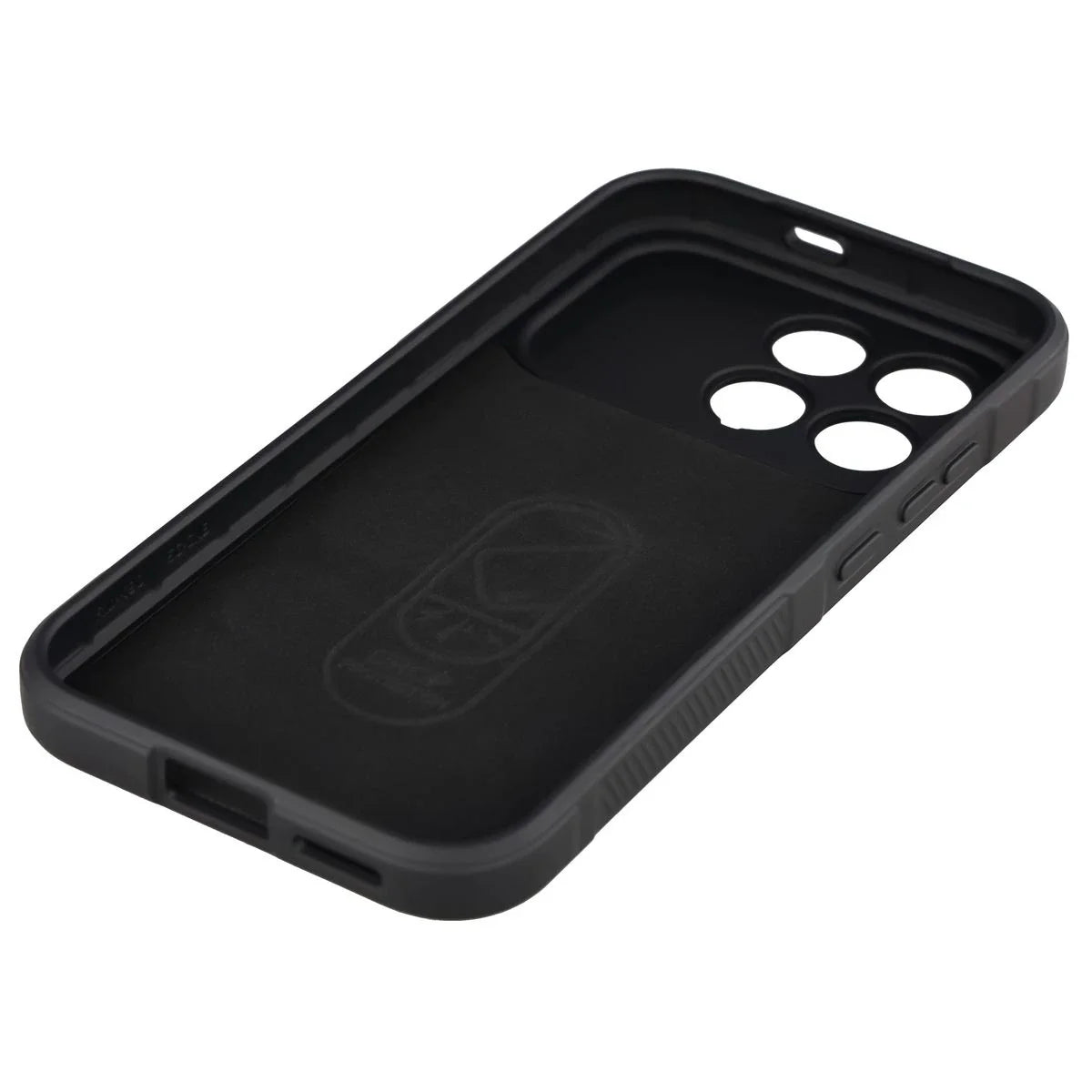 Robuste Handyhülle für Xiaomi POCO F8 Pro, Bizon Case Tur, Schwarz