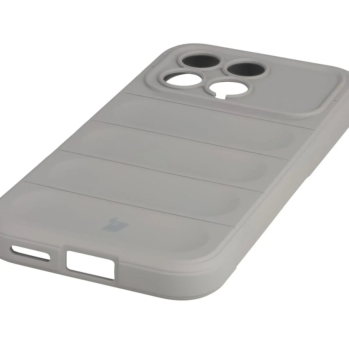Robuste Handyhülle für Xiaomi POCO F8 Pro, Bizon Case Tur, Hellgrau
