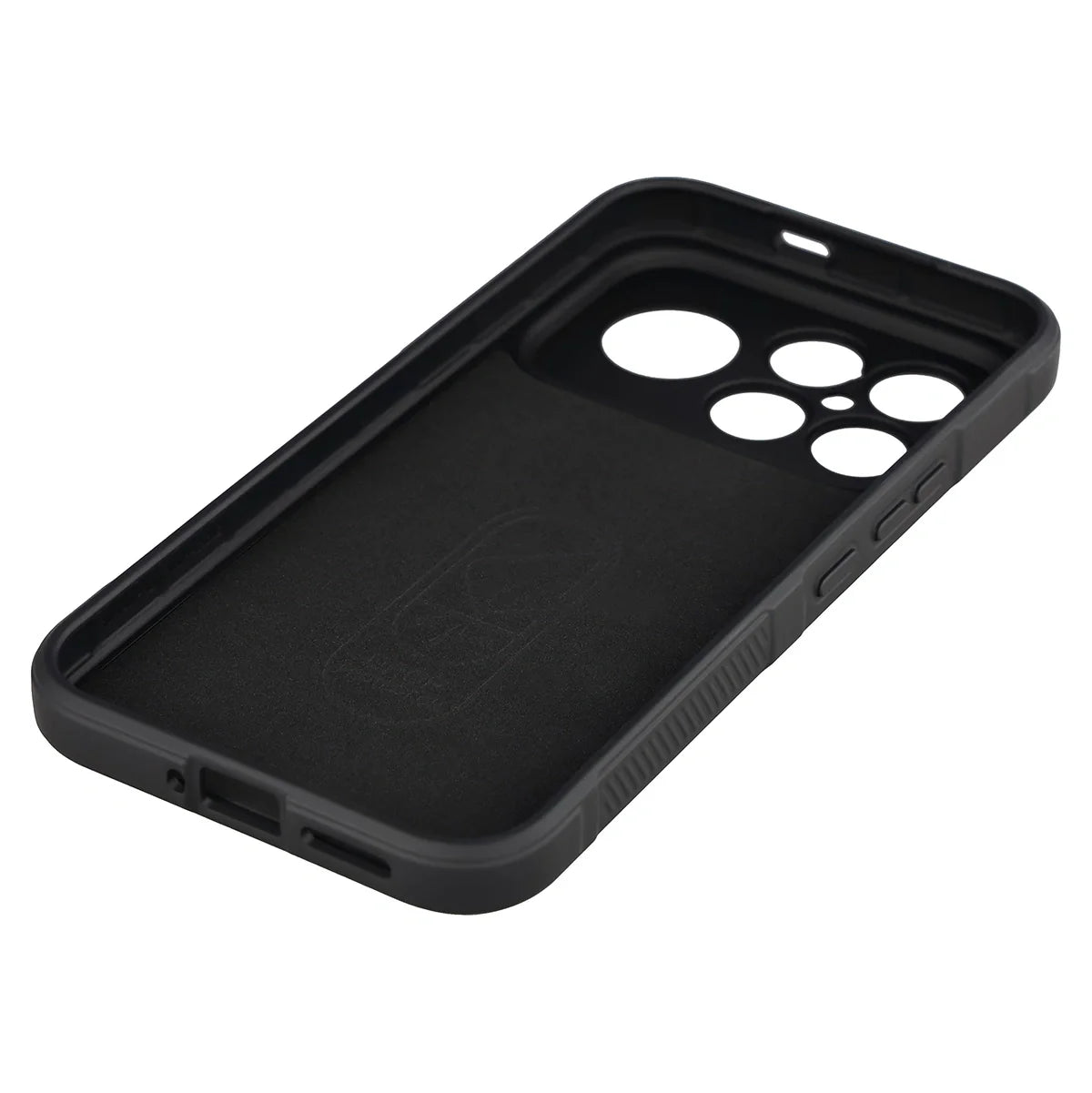 Robuste Handyhülle für Xiaomi POCO F8 Ultra, Bizon Case Tur, Schwarz