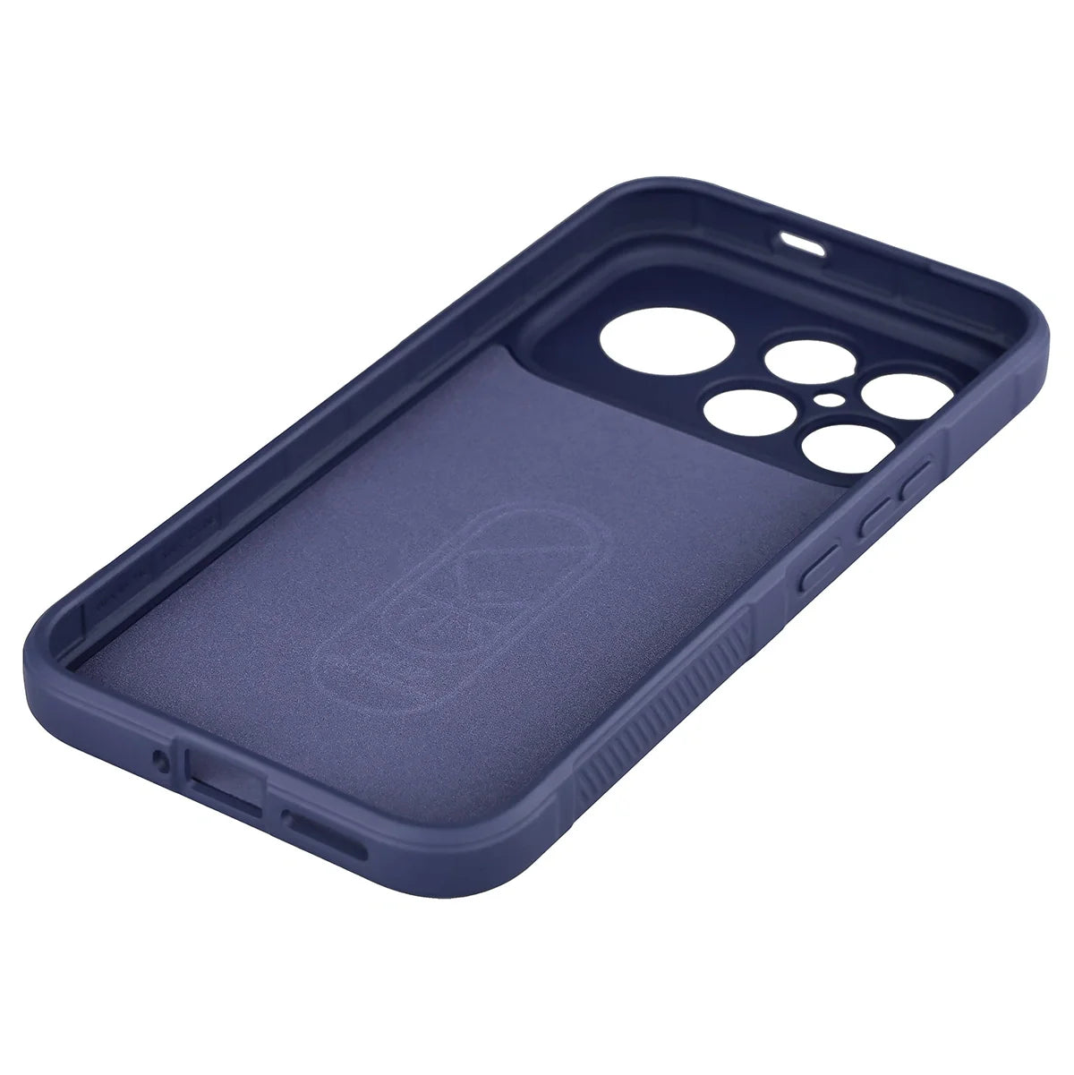 Robuste Handyhülle für Xiaomi POCO F8 Ultra, Bizon Case Tur, Dunkelblau