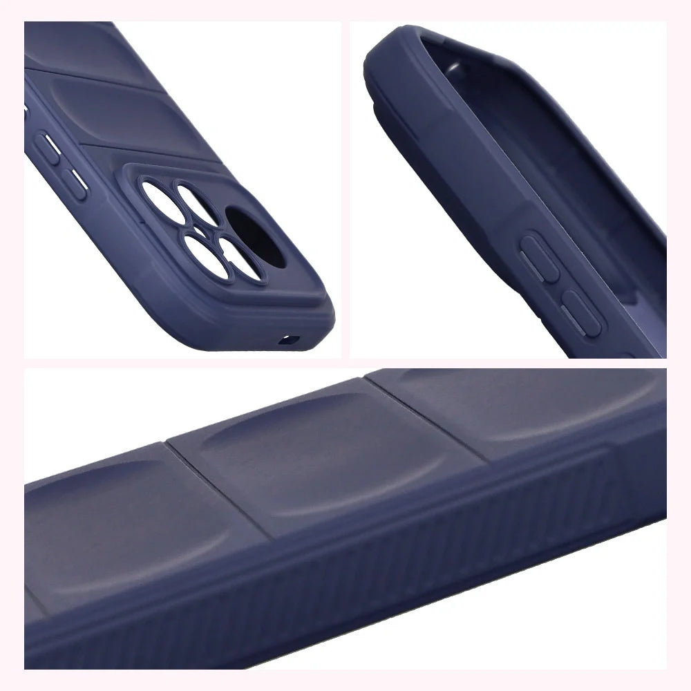 Robuste Handyhülle für Xiaomi POCO F8 Ultra, Bizon Case Tur, Dunkelblau