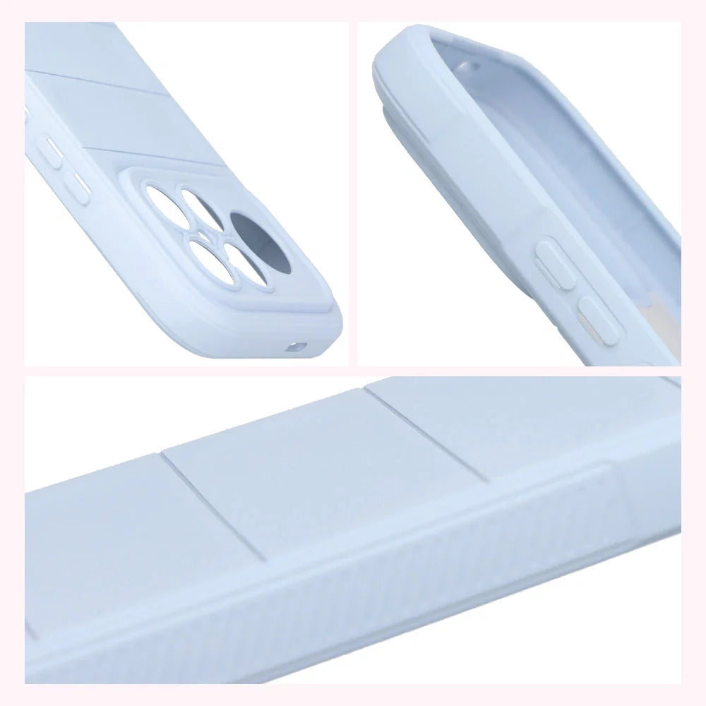 Robuste Handyhülle für Xiaomi POCO F8 Ultra, Bizon Case Tur, Hellblau