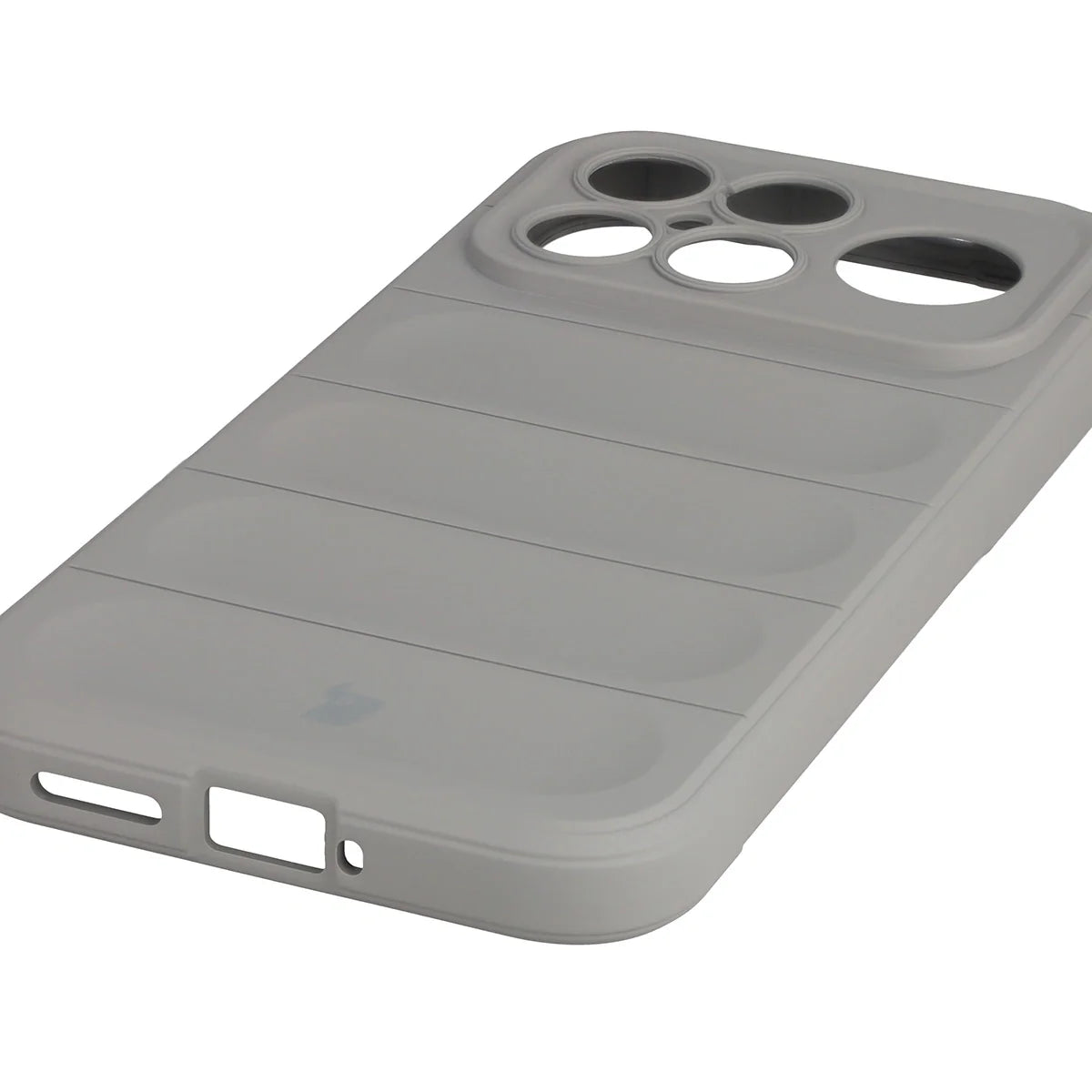Robuste Handyhülle für Xiaomi POCO F8 Ultra, Bizon Case Tur, Hellgrau