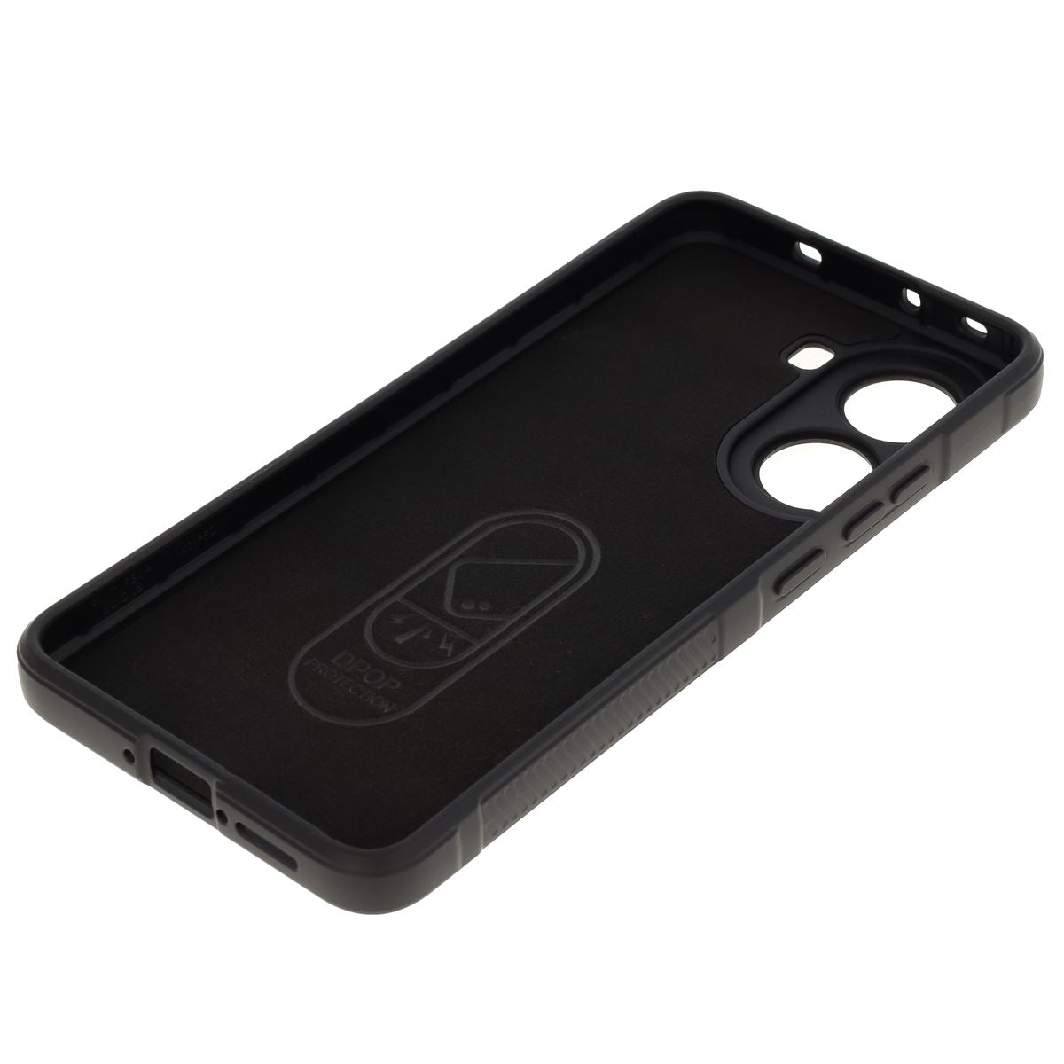 Robuste Handyhülle für Xiaomi Poco X7 Pro, Bizon Case Tur, Schwarz