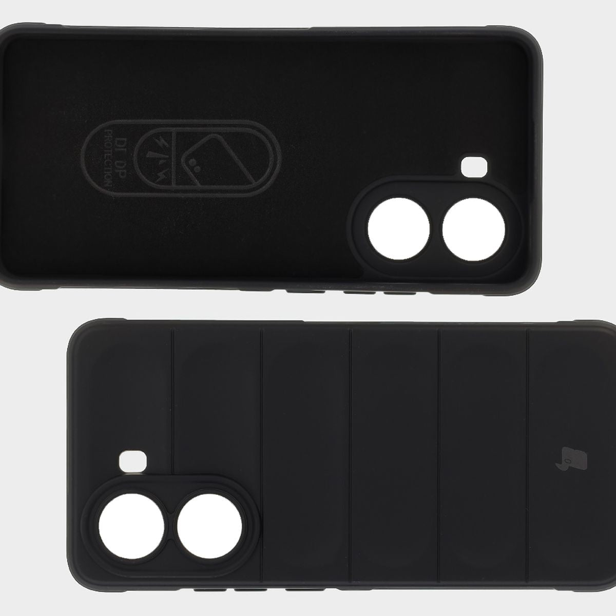 Robuste Handyhülle für Xiaomi Poco X7 Pro, Bizon Case Tur, Schwarz