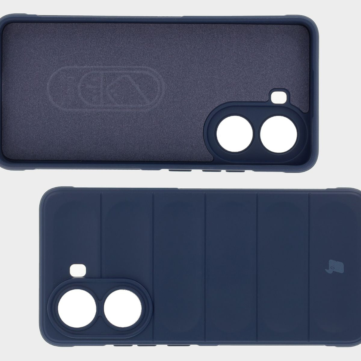 Robuste Handyhülle für Xiaomi Poco X7 Pro, Bizon Case Tur, Dunkelblau